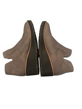 Eileen Fisher Boots Lark Grey Wedge Ankle Booties Size 6